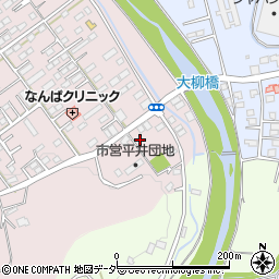 栃木県栃木市平井町171周辺の地図