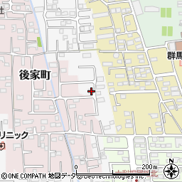 群馬県前橋市箱田町750周辺の地図