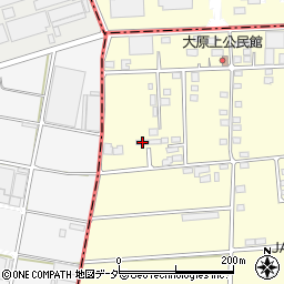 群馬県太田市大原町2611-1周辺の地図