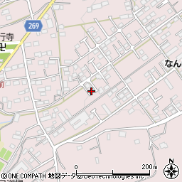 栃木県栃木市平井町279周辺の地図