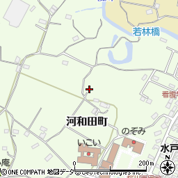 茨城県水戸市河和田町662周辺の地図