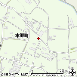 群馬県高崎市本郷町1512周辺の地図