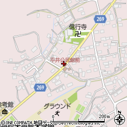 栃木県栃木市平井町757周辺の地図