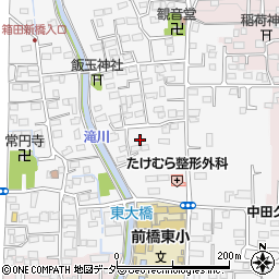 群馬県前橋市箱田町1486-3周辺の地図