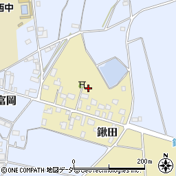 茨城県桜川市鍬田7周辺の地図