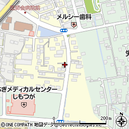 栃木県栃木市大平町牛久633周辺の地図