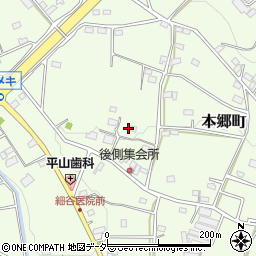 群馬県高崎市本郷町1449周辺の地図