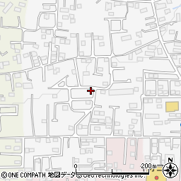 群馬県前橋市箱田町63-20周辺の地図