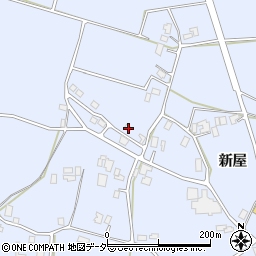 長野県安曇野市穂高有明新屋1162周辺の地図