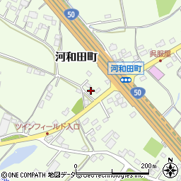 茨城県水戸市河和田町3041周辺の地図