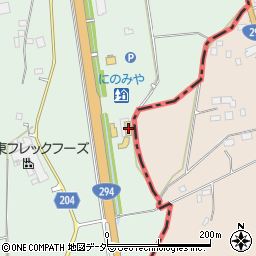 栃木県真岡市久下田2204-1周辺の地図