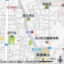 群馬県前橋市箱田町1492周辺の地図