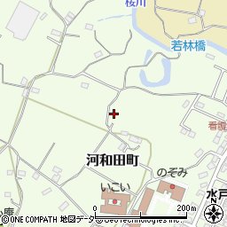 茨城県水戸市河和田町82周辺の地図