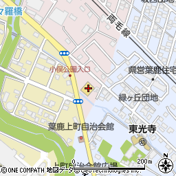 セブンイレブン足利坂西中央店周辺の地図