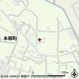 群馬県高崎市本郷町1593周辺の地図