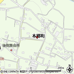 群馬県高崎市本郷町1626周辺の地図