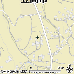 茨城県笠間市小原3499周辺の地図