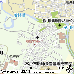 茨城県水戸市河和田町56-151周辺の地図