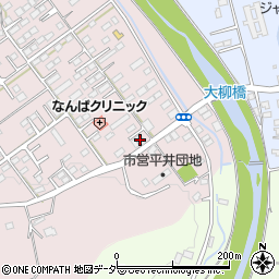 栃木県栃木市平井町196周辺の地図