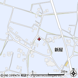 長野県安曇野市穂高有明新屋1125周辺の地図