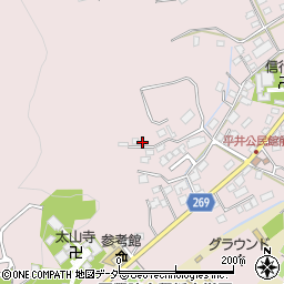 栃木県栃木市平井町737周辺の地図