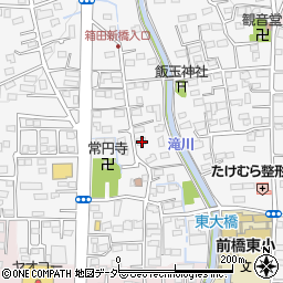 群馬県前橋市箱田町1597周辺の地図