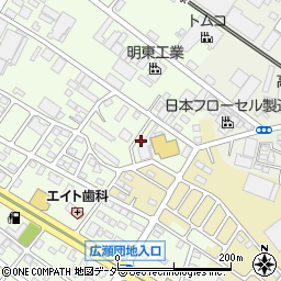 群馬県前橋市天川大島町1367-14周辺の地図