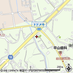 群馬県高崎市本郷町1364-8周辺の地図