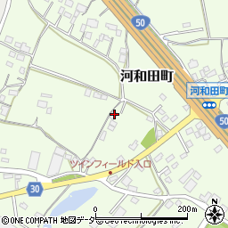 茨城県水戸市河和田町3393周辺の地図