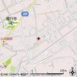 栃木県栃木市平井町260周辺の地図