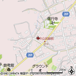 栃木県栃木市平井町761周辺の地図
