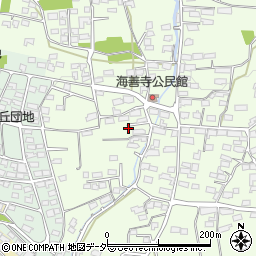 長野県東御市海善寺874-7周辺の地図
