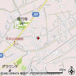 栃木県栃木市平井町567周辺の地図