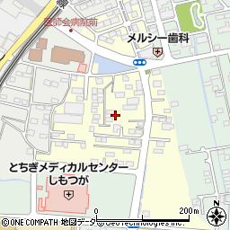 栃木県栃木市大平町牛久651周辺の地図