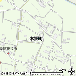 群馬県高崎市本郷町1624周辺の地図