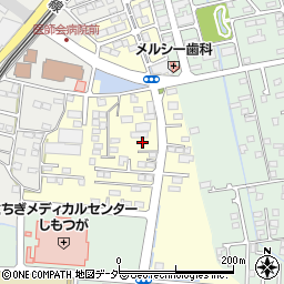 栃木県栃木市大平町牛久661周辺の地図
