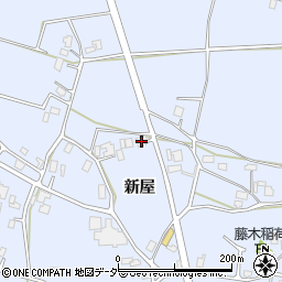 長野県安曇野市穂高有明新屋1113周辺の地図