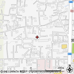 群馬県前橋市箱田町79周辺の地図