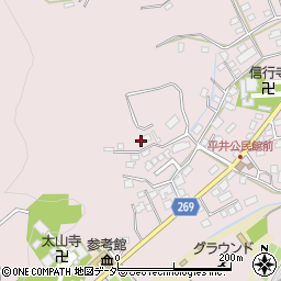 栃木県栃木市平井町736周辺の地図