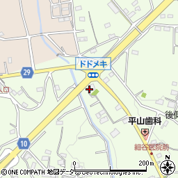 群馬県高崎市本郷町1364-6周辺の地図