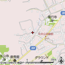 栃木県栃木市平井町749周辺の地図