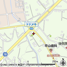 群馬県高崎市本郷町1360周辺の地図