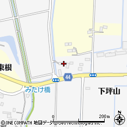 栃木県下野市下坪山7周辺の地図