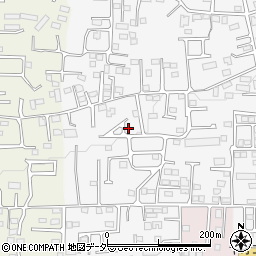 群馬県前橋市箱田町58周辺の地図