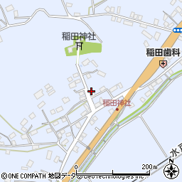 茨城県笠間市稲田774周辺の地図