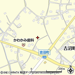 茨城県水戸市吉沼町周辺の地図