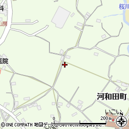茨城県水戸市河和田町690-2周辺の地図