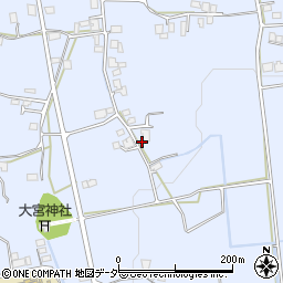 長野県安曇野市穂高有明古厩6252周辺の地図