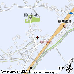 茨城県笠間市稲田772周辺の地図