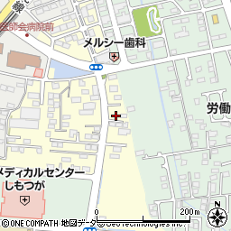 栃木県栃木市大平町牛久461周辺の地図